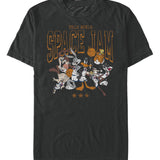 officially licensed Space Jam Group Jam T-Shirt tee