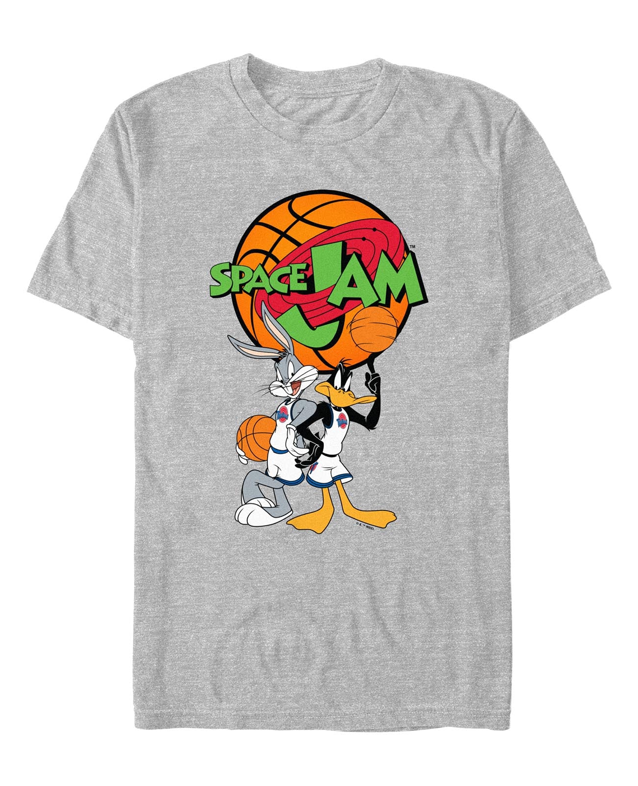 officially licensed Space Jam Bugs And Daffy Spin T-Shirt tee