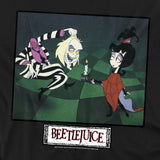 Beetlejuice And Lydia Cartoon T-Shirt