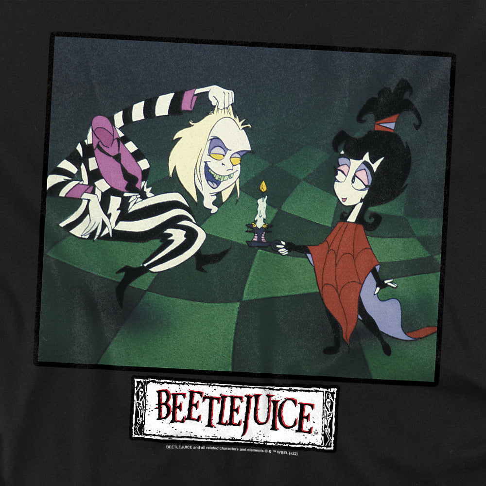 Beetlejuice And Lydia Cartoon T-Shirt