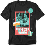 officially licensed Friends Birthday Could You Be Any Older with Joey, Chandler T-Shirt tee
