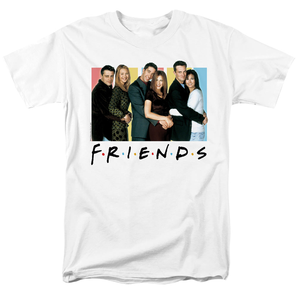 officially licensed Friends Cast Logo T-Shirt tee