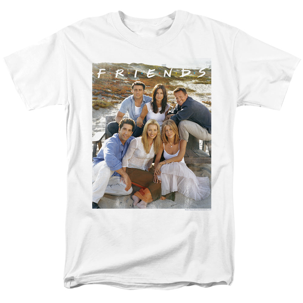 officially licensed Friends Life's a Beach T-Shirt tee