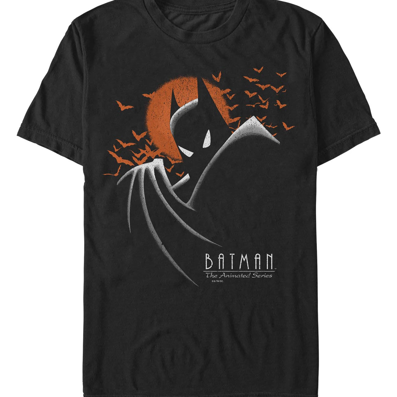 officially licensed Batman: The Animated Series Animated Batween T-Shirt tee