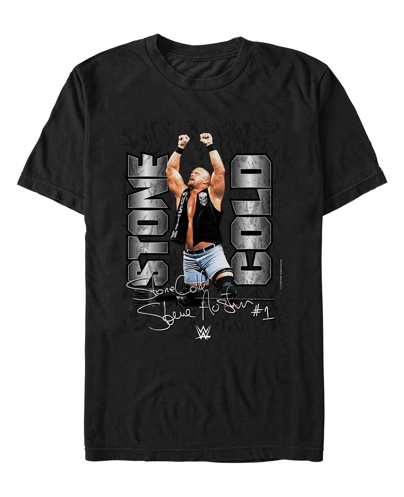 officially licensed WWE Stone Cold Sig T-Shirt tee