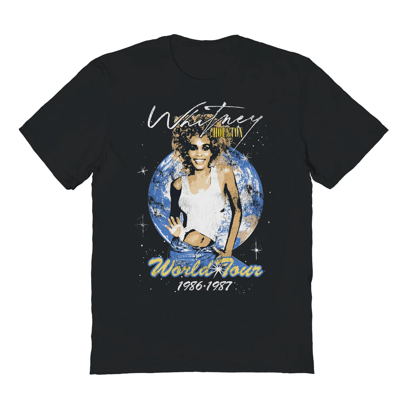 Whitney Houston World Tour 86-87 Shirt