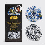 Star Wars x Kitsch satin pillow scrunchies