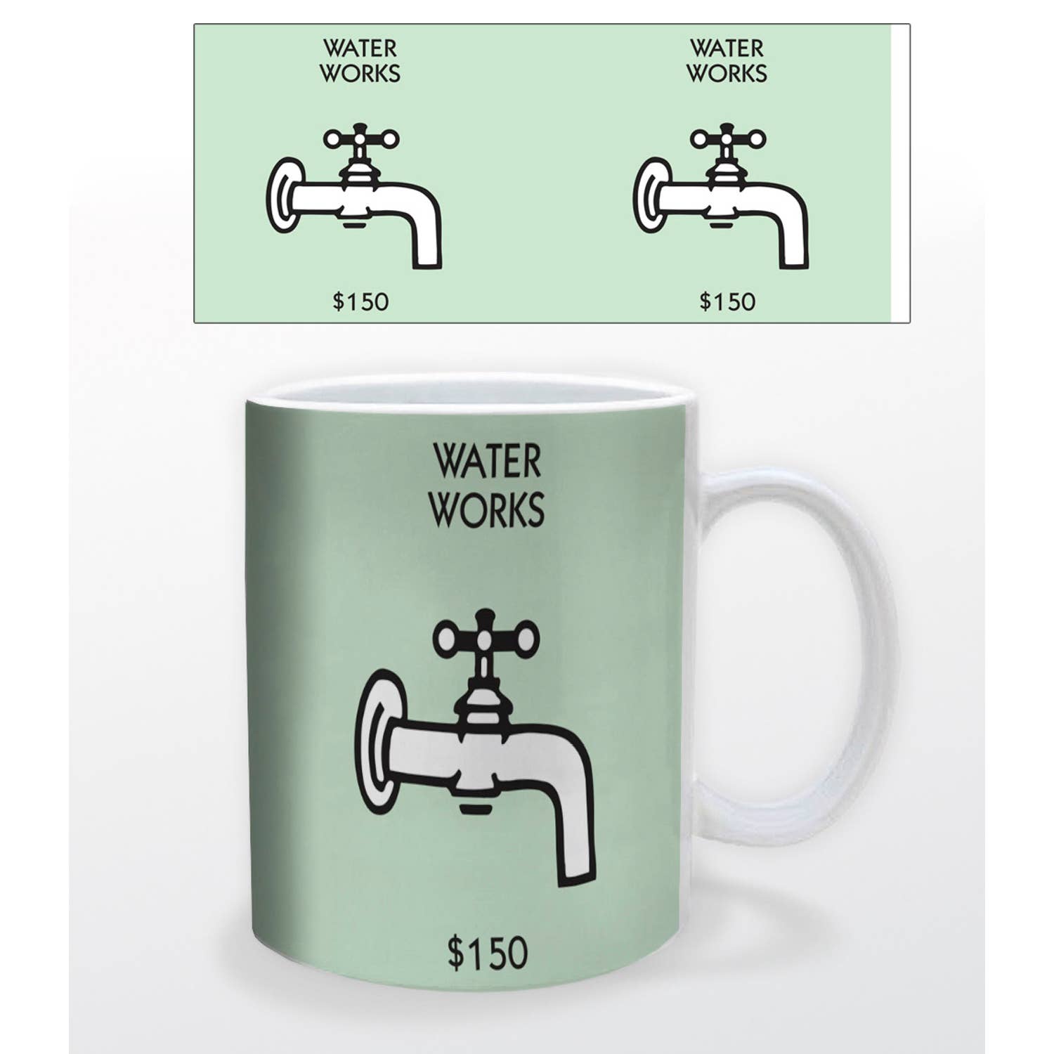 Monopoly Water Works Mug