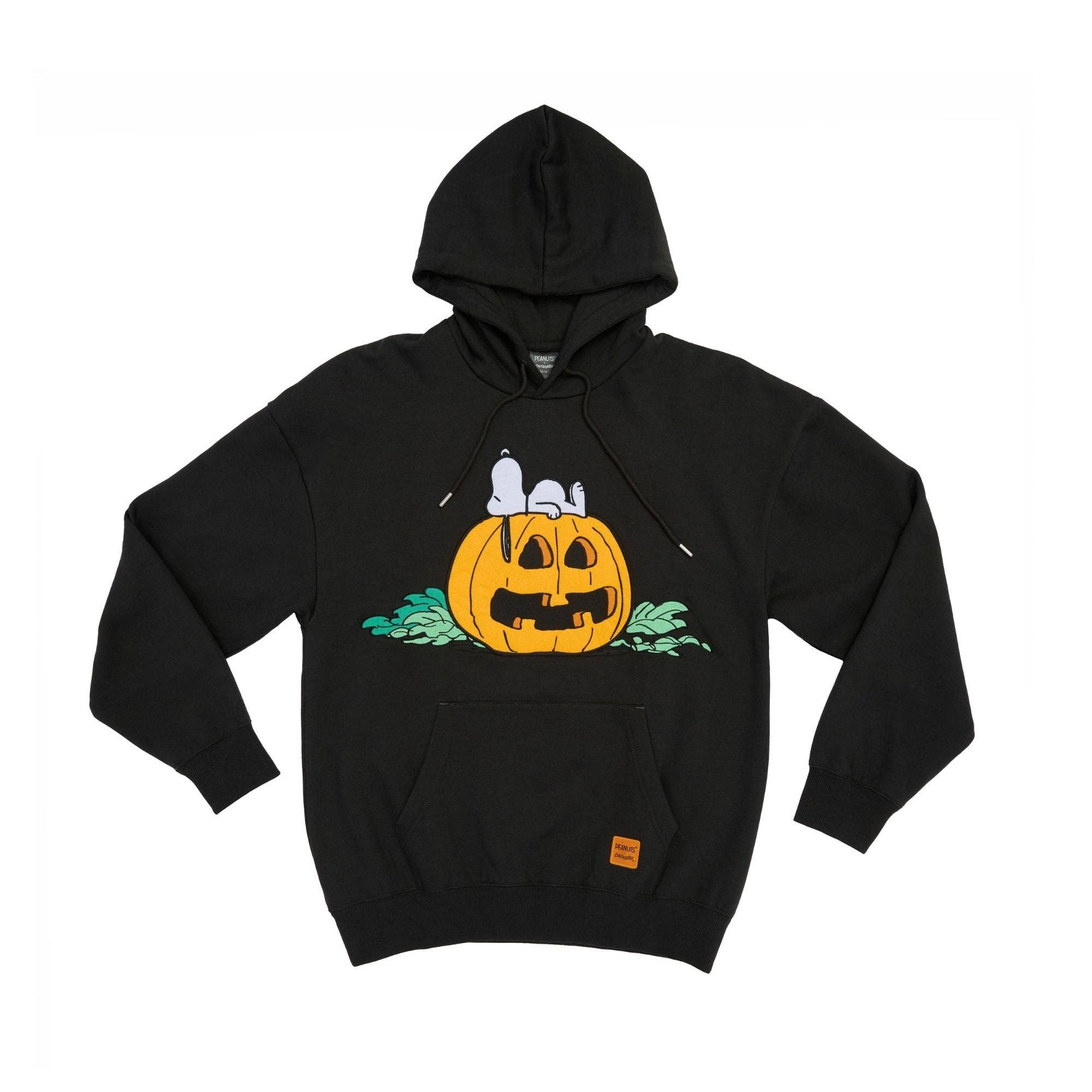 Peanuts Snoopy Pumpkin embroidered hoodie