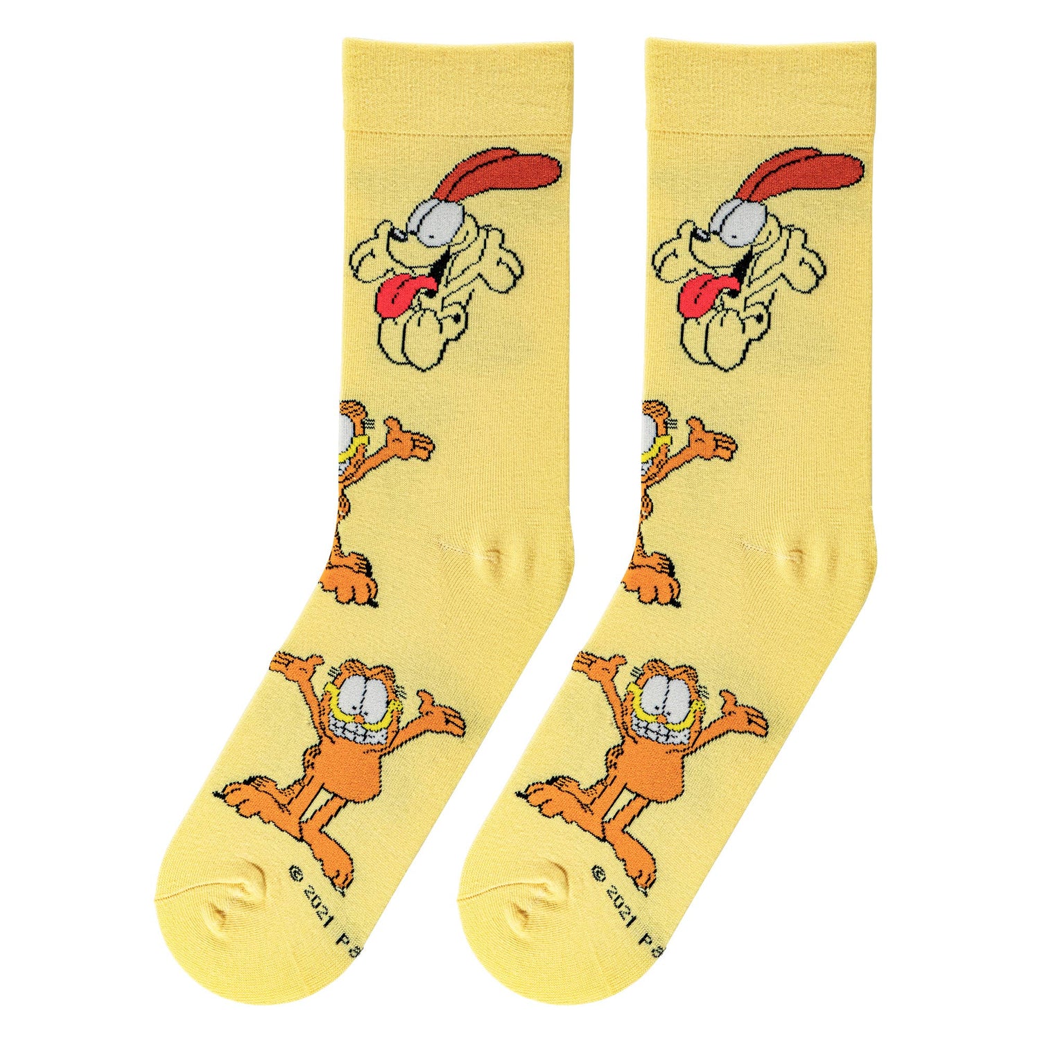 Garfield and Odie Socks