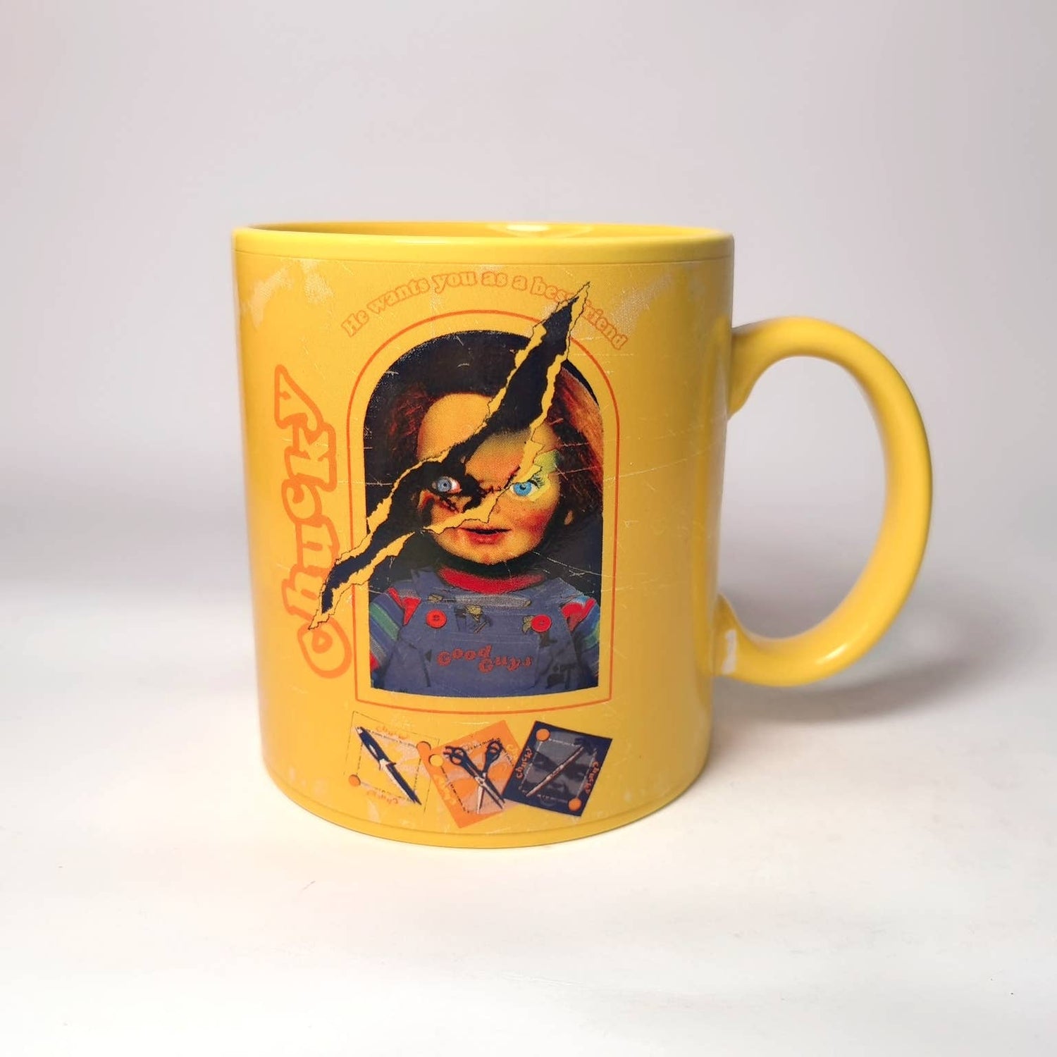 Chucky Ripped Package 20oz Ceramic Mug