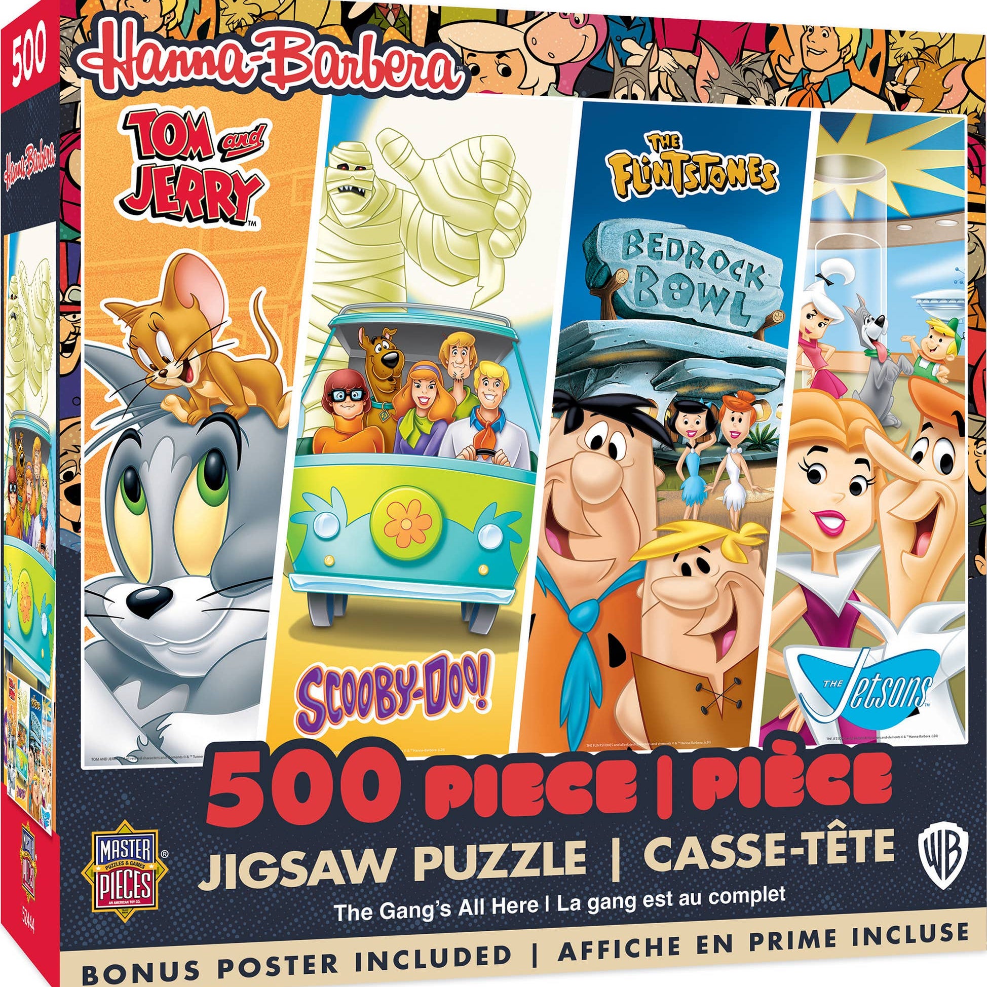 Hanna-Barbera Classics 500 piece jigsaw puzzle