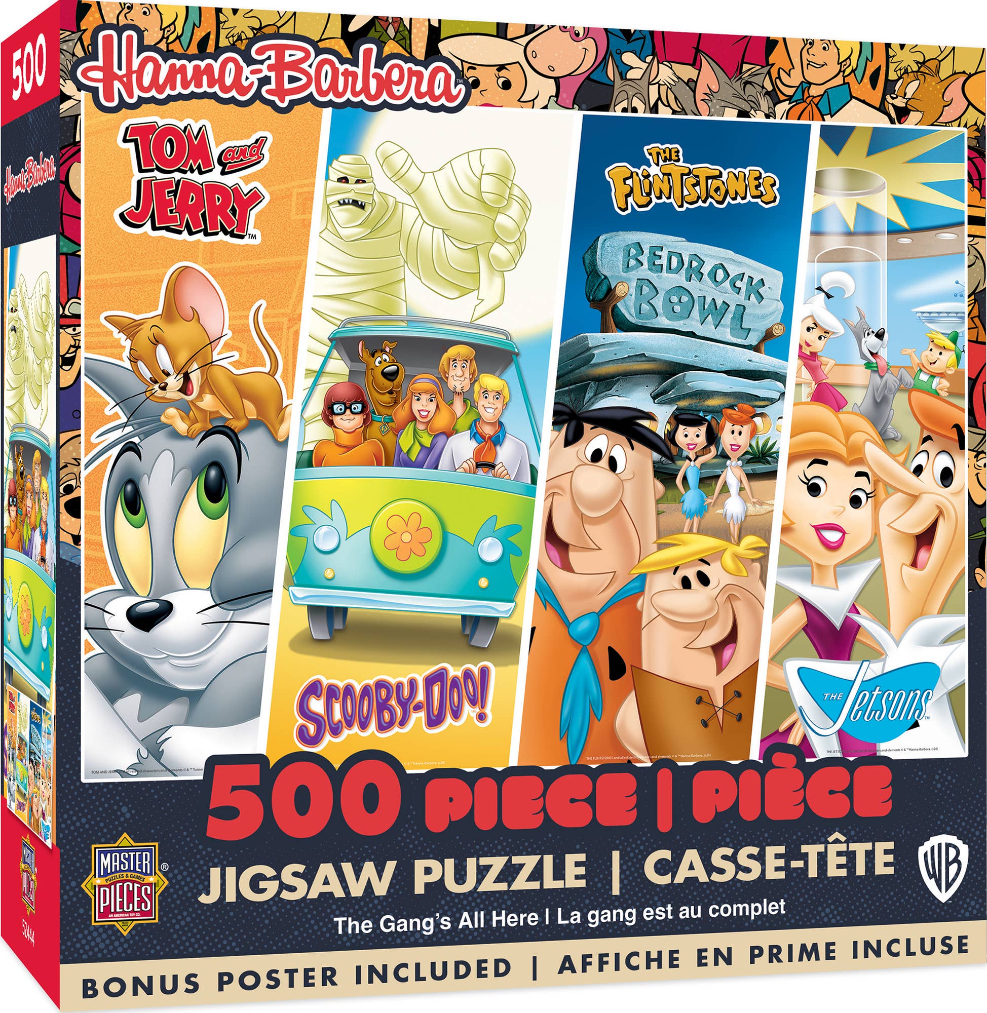 Hanna-Barbera Classics 500 piece jigsaw puzzle