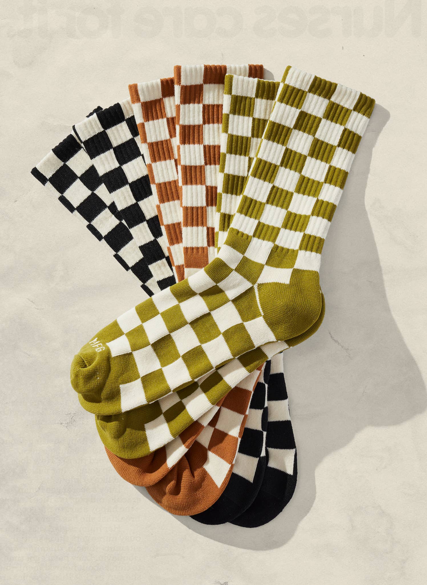 Checkerboard Socks