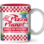 Toy Story Pizza Planet Food and Fun 20oz Mug officially licensed Toy Story ceramic mug