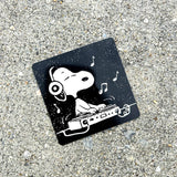DJ Snoopy - Die-Cut Sticker