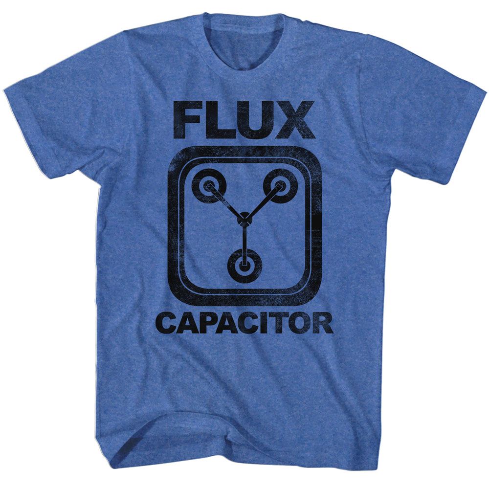 Officially licensed Back to the Future Flux Capacitor symbol graphic t-shirt