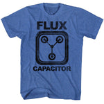 Officially licensed Back to the Future Flux Capacitor symbol graphic t-shirt