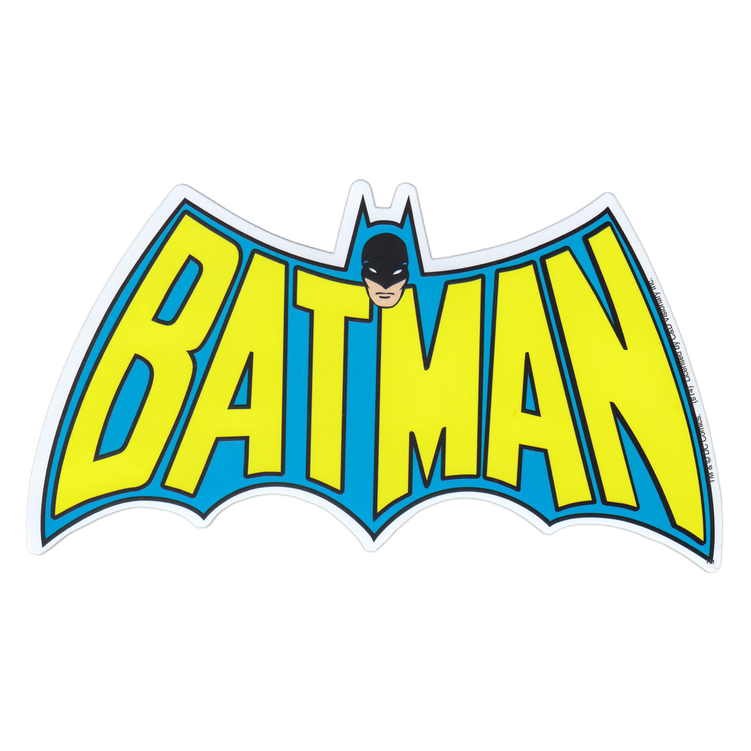 Batman - Retro Wing Logo Sticker