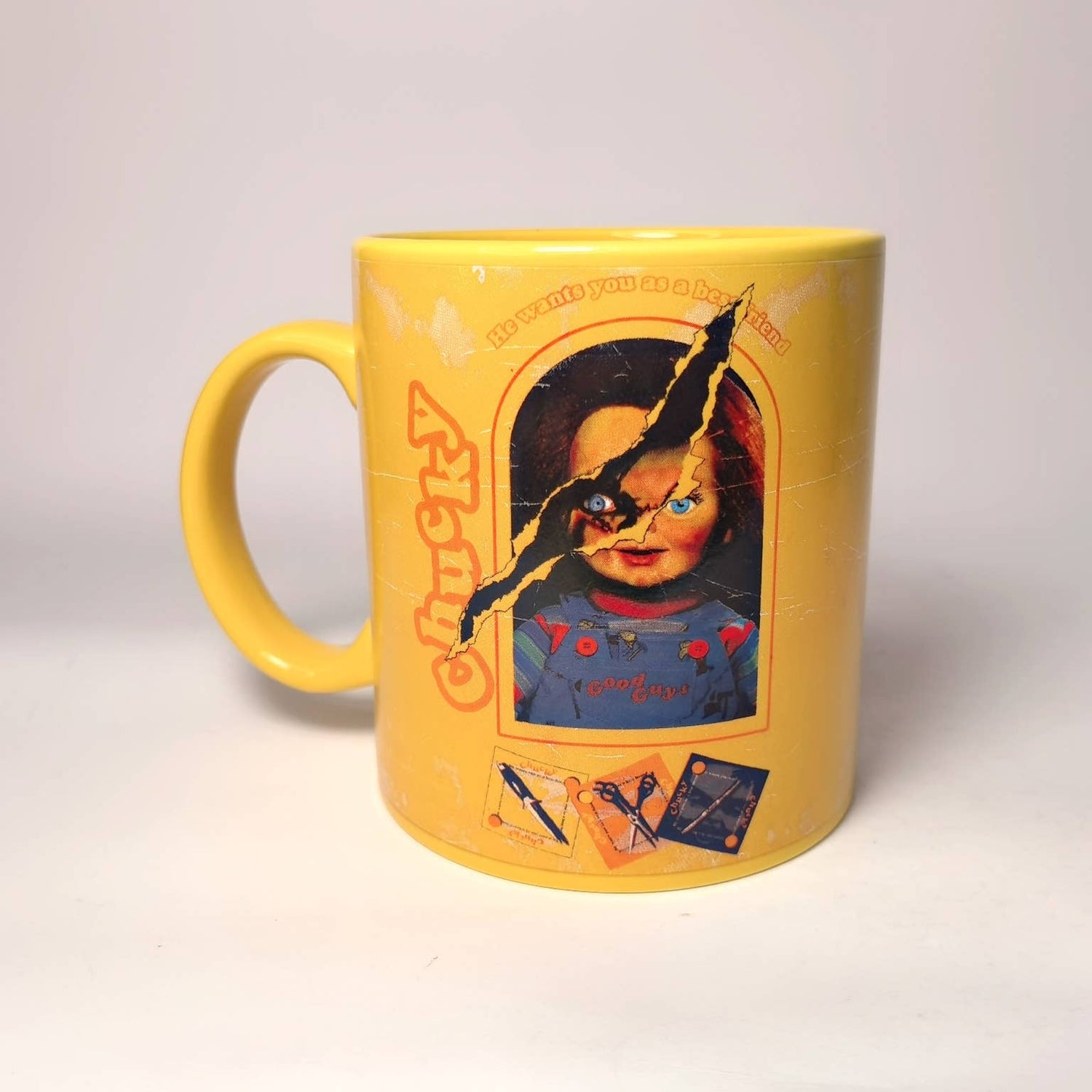 Chucky Ripped Package 20oz Ceramic Mug