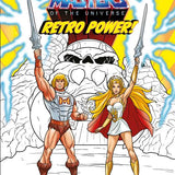Masters of the Universe: Retro Power! Coloring Book officially licensed Masters of the Universe coloring book