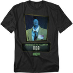 Beetlejuice Bob Employee of the Millennium T-shirt with framed character portrait