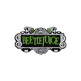 Beetlejuice Logo Enamel Pin