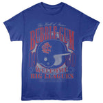 Big League Chew Hall of Fame 1980 T-shirt with blue helmet and vintage baseball design