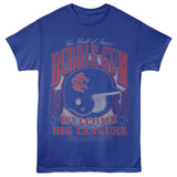 Big League Chew Hall of Fame 1980 T-shirt with blue helmet and vintage baseball design