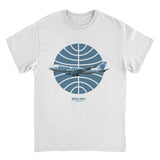 Pan Am Plane Over Logo White T-Shirt