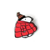 Peanuts Snoopy Giant Red Coat Pin