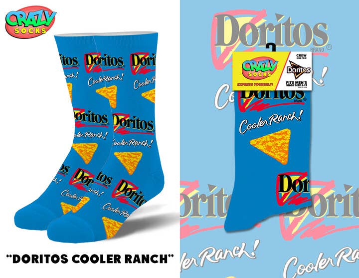 Doritos Cooler Ranch Socks – Rerun the 80s