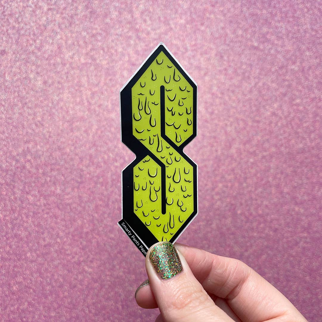 Slimy Cool S Sticker