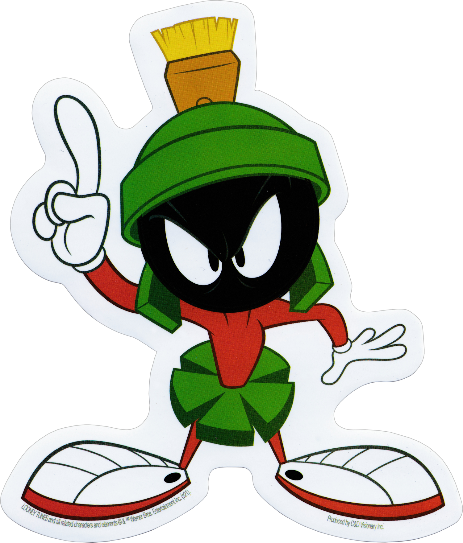 Looney Tunes - Marvin The Martian Sticker