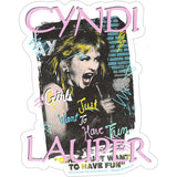 Cyndi Lauper - Girls Just Wanna - Sticker