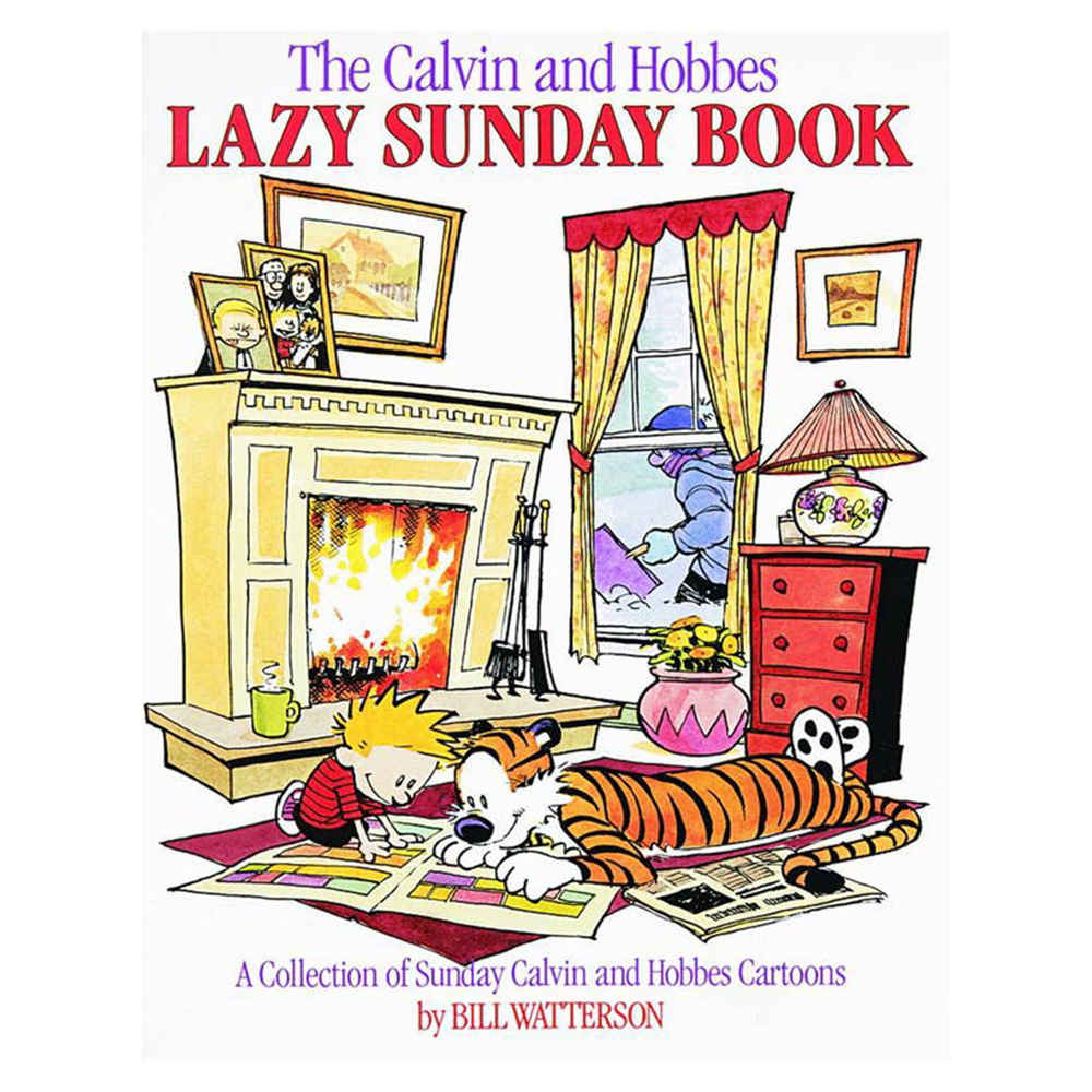 Calvin and Hobbes Lazy Sunday Book by Bill Watterson