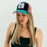 Peanuts Lucy Cotton Mesh Adjustable Trucker Hat