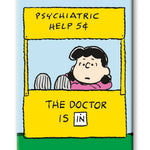 Peanuts - Lucy Doctor Flat Magnet (2.5" x 3.5") officially licensed Peanuts magnet