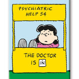 Peanuts - Lucy Doctor Flat Magnet (2.5" x 3.5") officially licensed Peanuts magnet