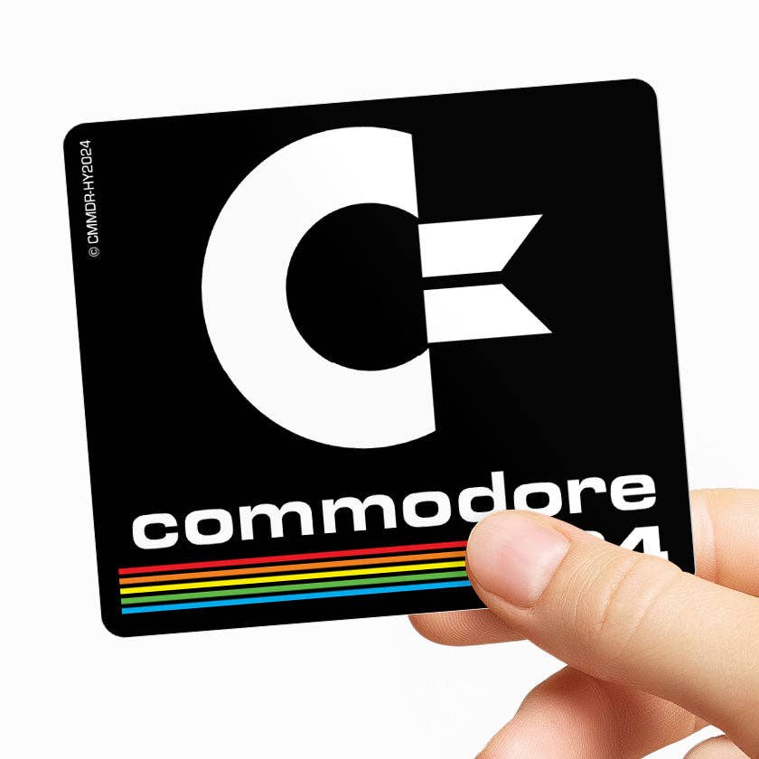 C64 Logo Sticker