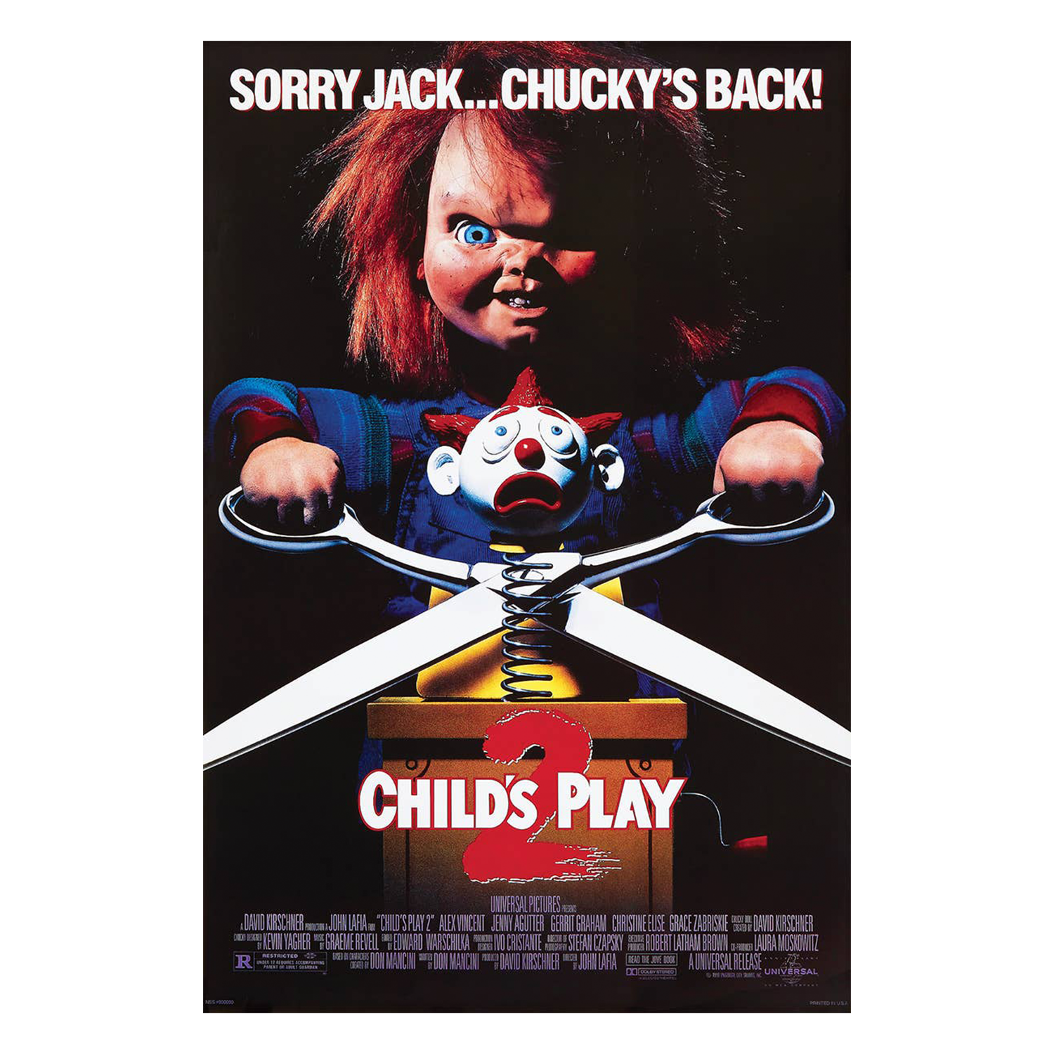 Child's Play Horror Movie Poster