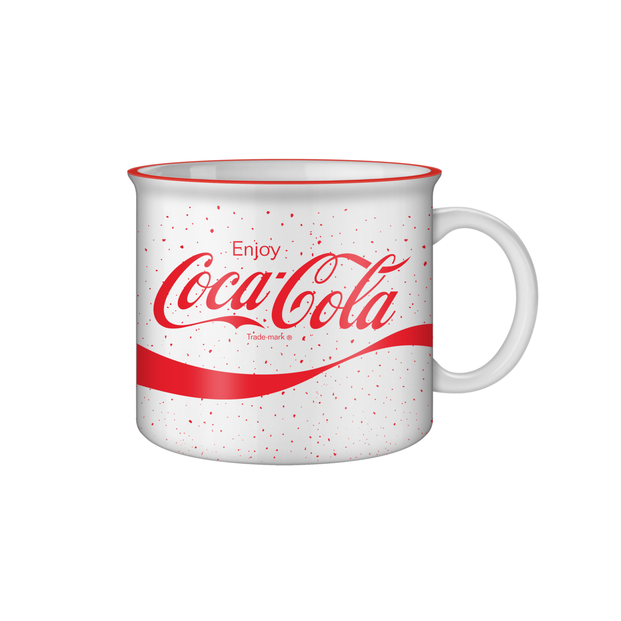 Enjoy Coca-Cola Retro Camper Mug 20 Oz