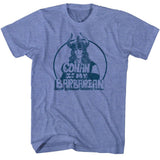 Conan Is My Barbarian T-shirt featuring retro Conan fantasy artwork with vintage distressed styling