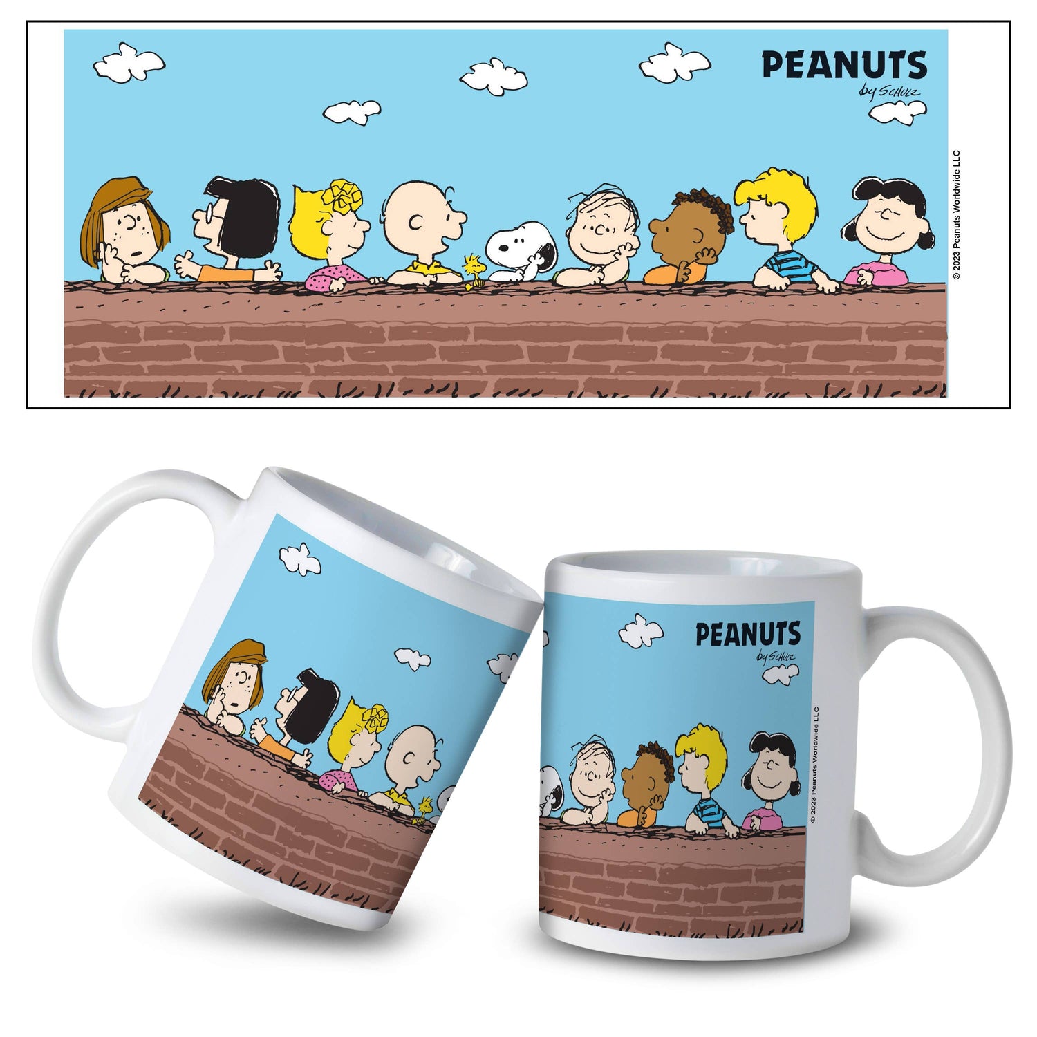 Peanuts Gang Wall Mug