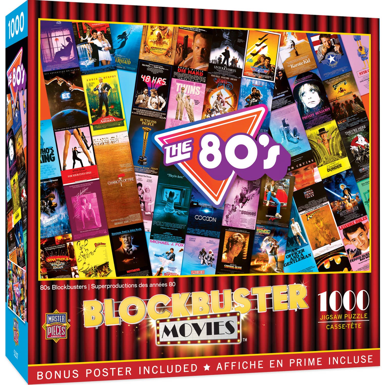 80's Blockbusters 1000 piece jigsaw puzzle