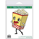 Dancing Popcorn Sticker