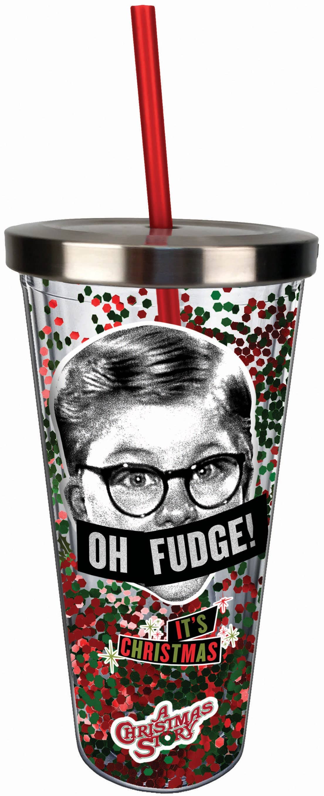 A Christmas Story Oh Fudge Glitter Cup