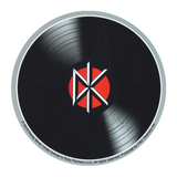 Sticker - Dead Kennedys - LP Record Logo