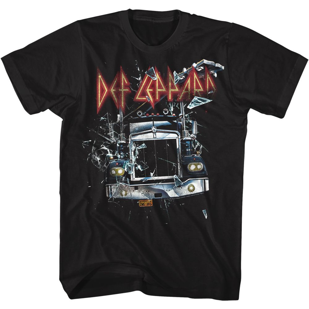 Def Leppard On Through the Night officially licensed T-shirt