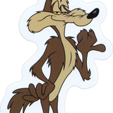 Looney Tunes - Wile E. Coyote Sticker